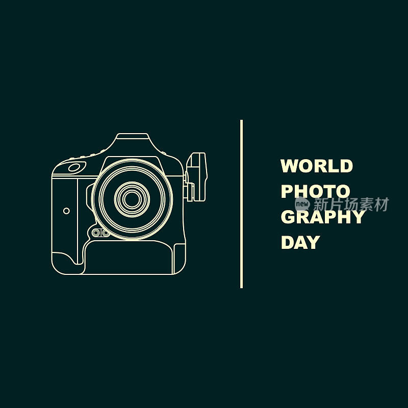 World Photography Day with Outline Camera